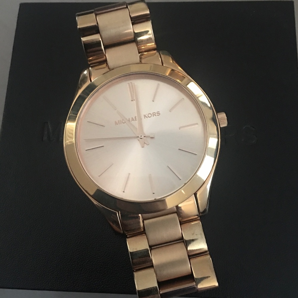Rose Gold Michael Kors watch